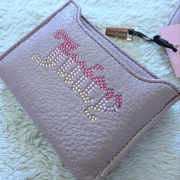 Juicy🍊 Couture "Breaking The Rules" Bifold✌️ Wallet With Pullout Card💳 Case - Picture 14 of 16